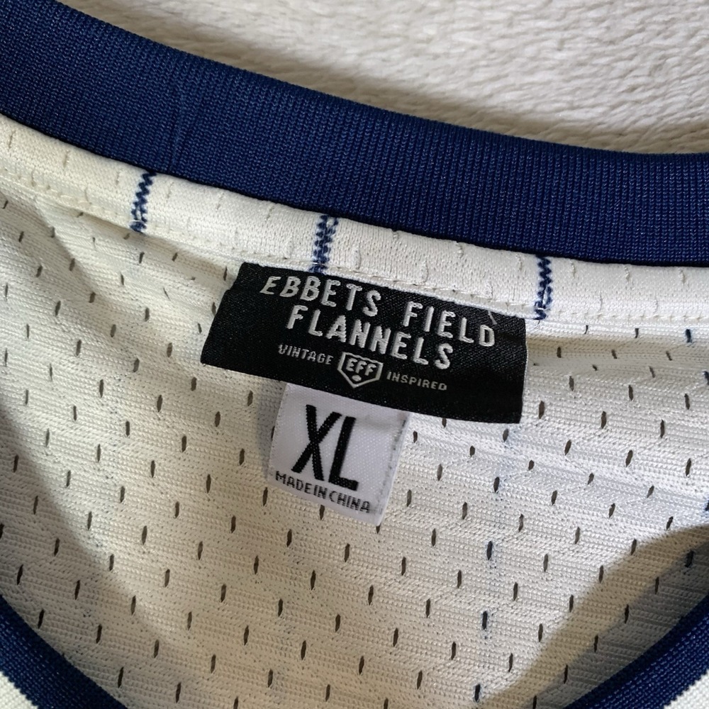 Ebbets Field Flannels Men's Washington Homestead Grays Baseball Jersey XL - Picture 4 of 16